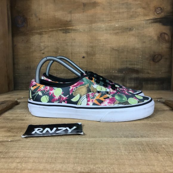 Vans Shoes - Vans Coconut Lime Canvas Low Top Casual Sneakers